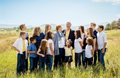 Extended Family Shoot in Park City- Group Portrait Photography in Utah by Lucy L Photography LLC