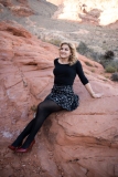 Las Vegas Senior Session in Red Rock- Lucy L Photography