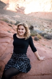 Las Vegas Senior Session in Red Rock- Lucy L Photography