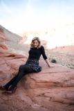 Las Vegas Senior Session in Red Rock- Lucy L Photography