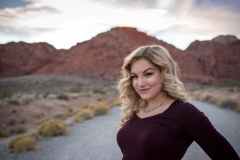Las Vegas Senior Session in Red Rock- Lucy L Photography