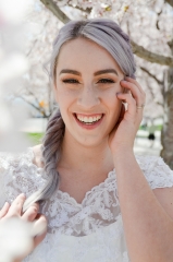 Bridal Pictures with Blossoms and Celebrate Everydayby Kait Mikayla Photography--13