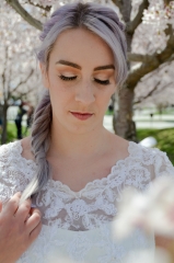 Bridal Pictures with Blossoms and Celebrate Everydayby Kait Mikayla Photography--14