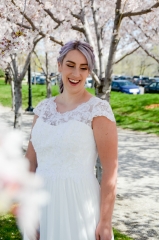 Bridal Pictures with Blossoms and Celebrate Everydayby Kait Mikayla Photography--17