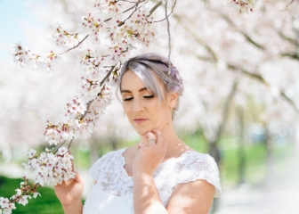 Bridal Pictures with Blossoms and Celebrate Everydayby Kait Mikayla Photography--33