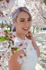 Bridal Pictures with Blossoms and Celebrate Everydayby Kait Mikayla Photography--7