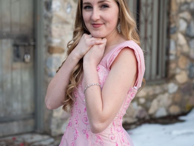 outdoor prom photography provo castle ampitheater for celebrate everyday branding shoot utah