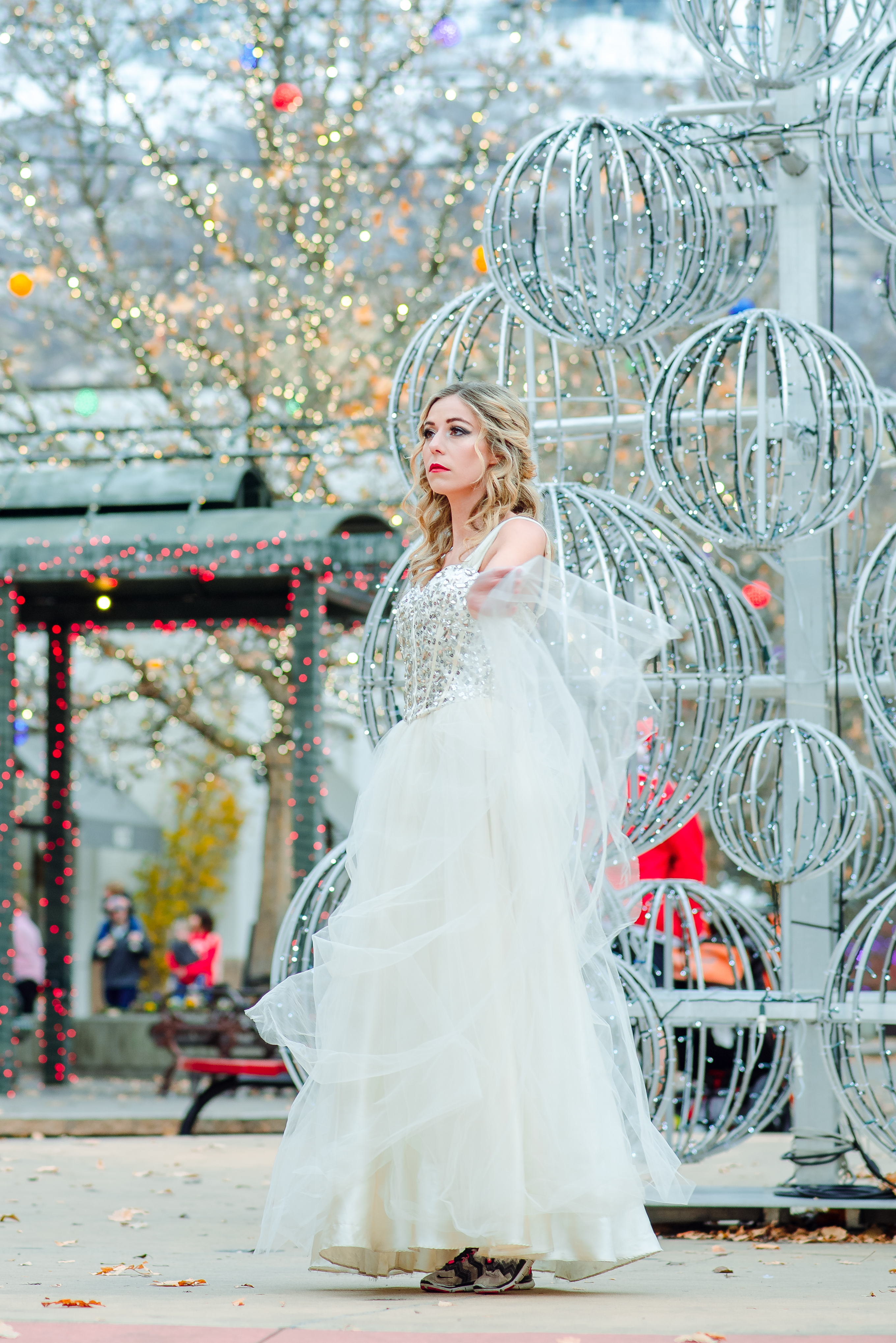 Holiday Barbie Christams Shoot 2018 at the Shops at the Riverwoods in Provo by Lucy L Photography LLC