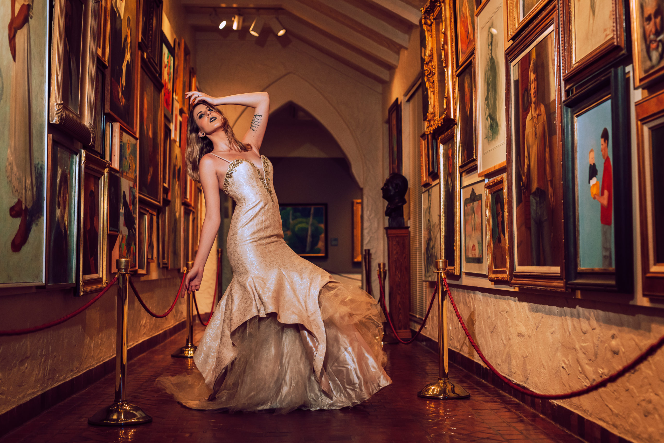 Springville Art Museum- Fashion-Editorial Photoshoot-Lucy L Photography LLC